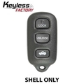 Keylessfactory Toyota / 4-Button Keyless Entry Remote shell / GQ43VT14T ORS-TOY-14T4